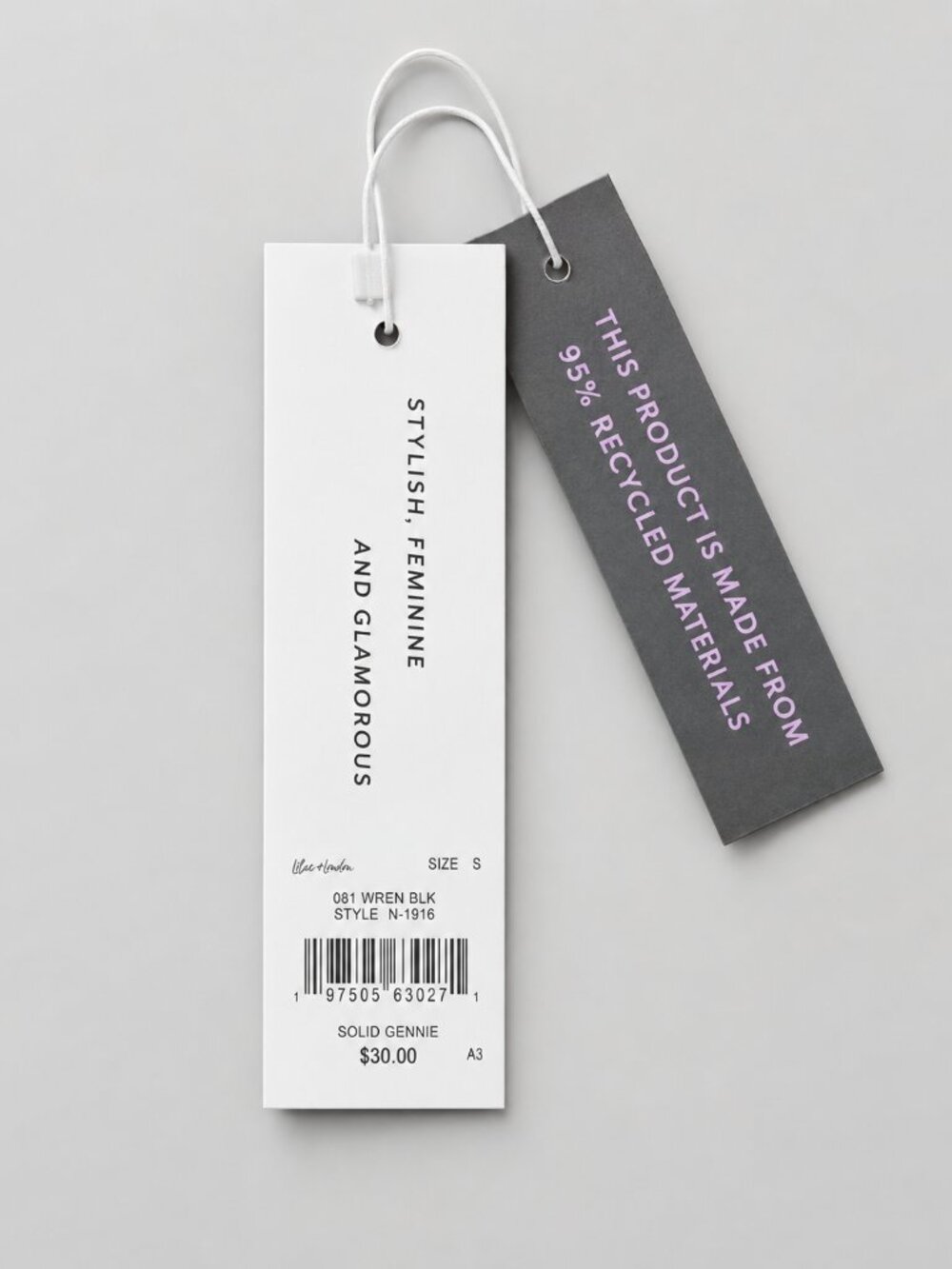 NWT Lilac + London Black Cami Dress Size Small With Pockets - Picture 3 of 4